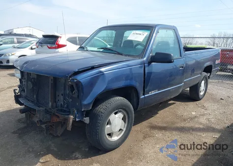 1996 Chevrolet Gmt-400 K1500 from USA, damaged, VIN 1GCEK14W5TZ135009